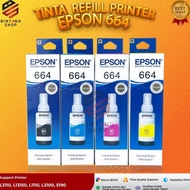 TERBARU!!! 1SET TINTA EPSON 664 FOR INK PRINTER L120 L210 L310