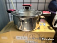 Tefal 法國特福 不鏽鋼系列瀝水20CM 兩耳湯鍋