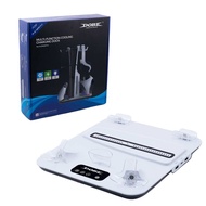 DOBE Multifunctional Cooling Charging Stand for PS5/New PS5/PS VR2 Controller - White