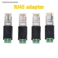[fashion] RJ45 to RS485 Converter RJ45 Terminal Adapter RJ45 to RS485 Adapter Crystal Head to Termin