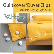 [V.Home] Duvet Pin Duvet Clips-PET soft Needle, Anti-Shift Comforter Pins for Quilts, Cushions, Curt
