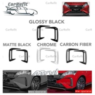 CarRefit Perodua Myvi Gen3 mg3 2021-2023 car front bumper canard garnish accessories