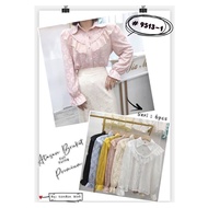 ZARA imported premium brocade top 9513-1