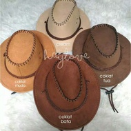 Imported Adult Cowboy Fedora Hat Mining Cowboy Hat Cowboy Hat/ Cowboy Hat/