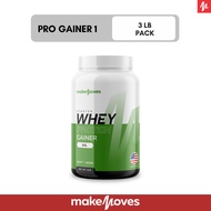 (พร้อมส่ง) Whey Protein MakeMoves Pro Gainer สูตรเพิ่มน้ำหนัก เพิ่มกล้าม >>(โปรตีนกระปุกเขียว)เวย์โป