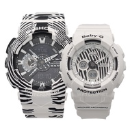 Casio G-Shock & Baby-G Wildlife Promising Collaboration Model Couple Watches BA120WLP-7A / GA110WLP-