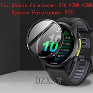 Garmin Forerunner 570 Full Curved Screen Protector For Garmin Forerunner 970 Accessories 9D Screen P