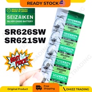 Seizaiken 1PCS SR626SW SR621SW Button Battery - Watch & Small Electronics Battery