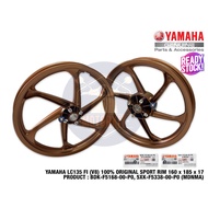 LC135 FI 135LC V8 100% ORIGINAL SPORT RIM CAST WHEEL MDNMA COPPER BDK-F5168-00-P0 33 5XK-F5338-00-P0