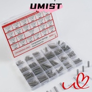 UMISTYDREAMC9 300PCS/box Compression Spring Assortment Kit, DIY Tools 304 Stainless Steel Small Spri