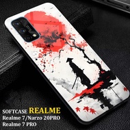 Realme 7 Auto Case Motif [ JAPAN ART ] Latest Realme 7 Case Case hp Casing hp Softcase Glossy Hardca