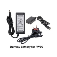 NP-FW50 Dummy Battery AC-PW20 Continuous Power Supply Kit
