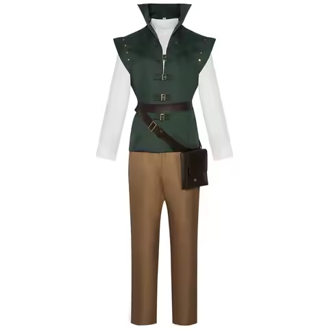 Rapunzel Prince Flynn Rider Cosplay Stage Performance Costume