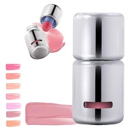 Aztk Liquid Blush, Jelly Color Liquids Blushes with Sponge Head, Matte Nude Makeup Blusher Cream, La