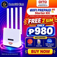 DITO Home WiFi 4 Antena Lite w/ 70GB Data for 30 Days 4G FREE SIM