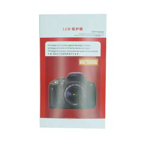 2pieces Soft Camera screen protection film For Canon 5D2 5D3 600D 60D 6D 700D 750D 70D 1200D 1300D 1