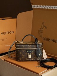 👏LV Vanity Chain Pouch 手袋 M47125 化妝盒  100% new🎁 Louis Vuitton 手提袋 單肩包 Shoulder Bag 斜孭袋 手拿袋 斜揹袋 化妝箱 腋