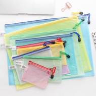 B4 A4 A5 B5 A6 B6 Grid Bag File Bag Mesh Edge Bag Zipper Bag Exam Pencil Bag