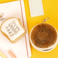 Doraemon Mini Pouch | Cute Cartoon Coin Pouch | Dorayaki / Memory Bread