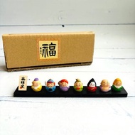 錦彩七福神-小-日本吉祥物 招財 送禮 開運 開店禮 擺飾