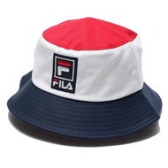 FILA Bucket Hat 漁夫帽 白藍紅 棉