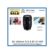 [READY STOCK | 3 YEARS WARRANTY] Tamron 35-100mm f/2.8 Di III VXD Lens (Sony E / Nikon Z)