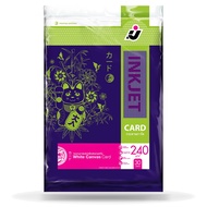 I.J. SIAM Inkjet Card White Canvas (Caramboard Paper) 240gsm (A4) 30 Sheets | FG11-S122-0003