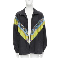 VERSACE 2021 Tresor De La Mer black starfish track jacket IT50 L