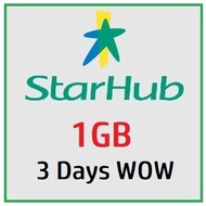 [Coupon Friendly] Starhub Prepaid Data Top-Up/ Mobile Data Top-Up (Singapore)