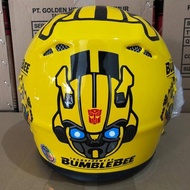 Choice - Transformer Bumblebee Children's Helmet Ages 3-7 Years Sni