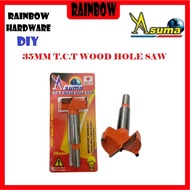 ASUMA 35MM TCT WOOD HOLE SAW / HOLE SAW WOOD WORKING (ORIGINAL ASUMA)