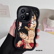 Case hp Vivo Y22 Y22S Y22T Y35 Y17S Y16 Y56 5G Y02S New Macaron Candy Color Silicone Casing Cartoon 