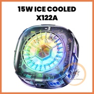 15W Ice Cooled Phone Cooler X122A X108 MINI Gaming Fast Cooling Radiator Magnetic Back-Clip 2 in 1 R