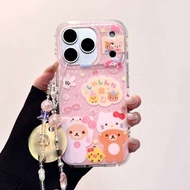 Rilakkuma kt Suitable for iPhone17PRO/16/15pro Phone Case 13 12pro