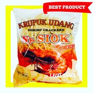 Kerupuk Udang Ny Siok Stik Panjang / Krupuk Mentah NySiok Stick- Ny.Siok