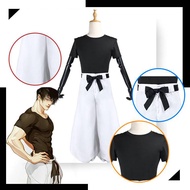 XS1 Jujutsu Kaisen Fushiguro Toji Cosplay Top Pants Costume Set Anime Uniform Suit Halloween Party X