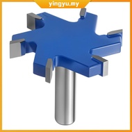 Flattening Router Bit 6 Flute Efficient Surfacing Router Bit Rustproof Slab Flattening Router Bit Ve