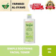SIMPLE Soothing Facial Toner 200ml
