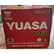 YTZ6V yuasa motorcyc battery