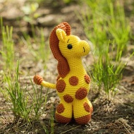 Giraffe toy, Crochet amigurumi, Giraffe stuffed, animals plush