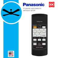 Panasonic KDK PKC-55 5 Speed Ceiling Fan Remote Control For Replacement F-M14E2VBHH F-M15E2VBHH F-M12D2VBHH K14Y2 K14Y2
