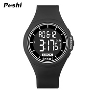 POSHI New Men Sports Watches Smart Digital Watch Women Waterproof Original 2023 Chronograph Dual Display Alarm Watch for Men Man Jam Tangan Lelaki