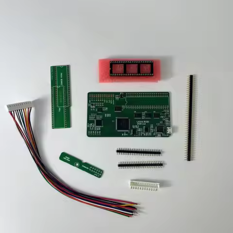 New Lava RGB 2.0 Kit For AV Famicom Console RGB FC Better NESRGB With RGBS/ S-Video/CV Three Video O