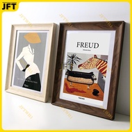 Photo Frame American Imitation Wooden Mounted Picture Frame Any Customized Size 24-Inch/30-Inch Retr