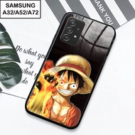 Samsung A32 - A52 - A72 - Softcase Glass - One Piece -S10 - Casing Hp - Pelindung hp-Case Handphone- -Casing Hp Samsung A32 - A52 - A72 - Softcase Glass Kaca -