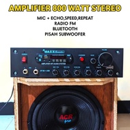 Power Amplifier Rakitan 800 Watt Stereo Subwoofer