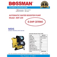 BOSSMAN Automatic Water Booster Pump 0.5HP (370W) BPS-139 ( Super Value And Quality Products )