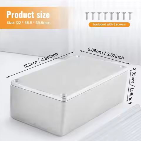 Sports 2pcs 125B/1590N1 Aluminum case guitar stompbox&pedal enclosure for guitar effect pedal projec