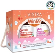 Vistra Winter Gift Set ประกอบด้วย ( Vistra Acerola Cherry 45 เม็ด + Vistra Gluta Complex 800 14 เม็ด