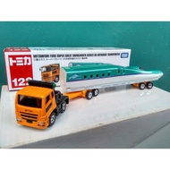 HIJAU Tomica long 122 Mitsubishi Fuso Super Great Shinkansen Series H5 hayabusa Green transporter Ta